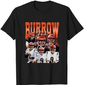 Joe Burrow Football Graphics T-Shirt, Football Shirt